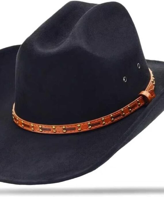 Cowboy Hat for Men and Women - Cattleman Wide Brim Western Cowgirl Hat with Gift Packaging