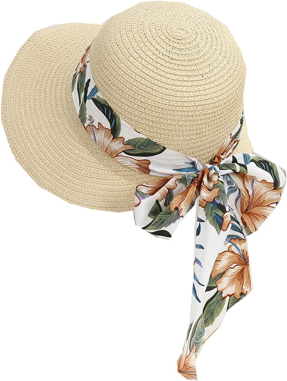 Sun Hats for Women UPF 50+ Women's Lightweight Foldable/Packable Beach Sun Hat